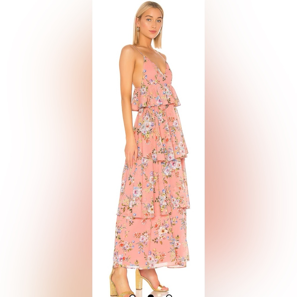 House of Harlow 1960 x Revolve Nel Dress in Rose Floral Size XL